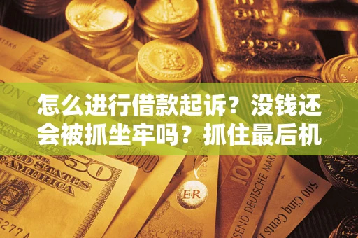 济南怎么进行借款起诉？没钱还会被抓坐牢吗？抓住最后机会！