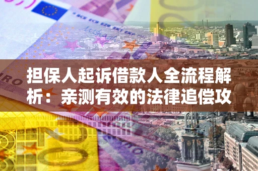 济南担保人起诉借款人全流程解析：亲测有效的法律追偿攻略