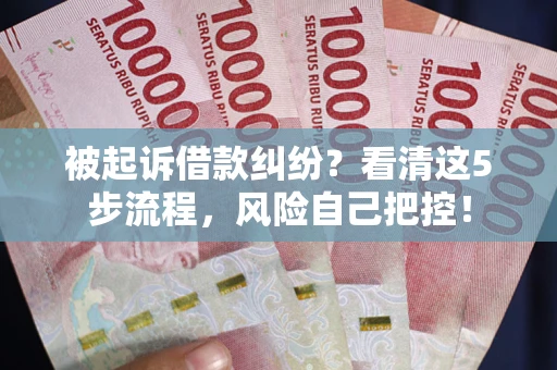 济南被起诉借款纠纷？看清这5步流程，风险自己把控！