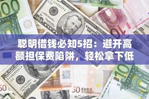 济南聪明借钱必知5招：避开高额担保费陷阱，轻松拿下低息贷款