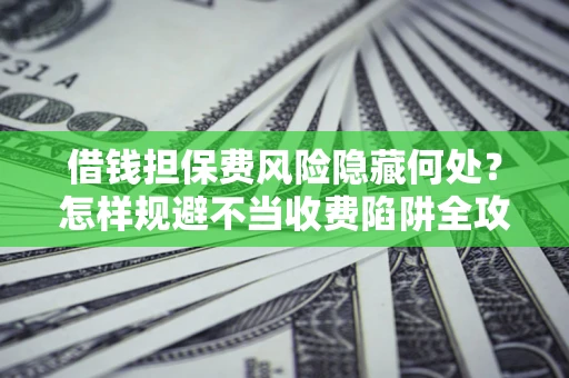 济南借钱担保费风险隐藏何处？怎样规避不当收费陷阱全攻略！